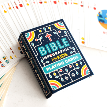 Bible Infographics for Kids Playing Cards